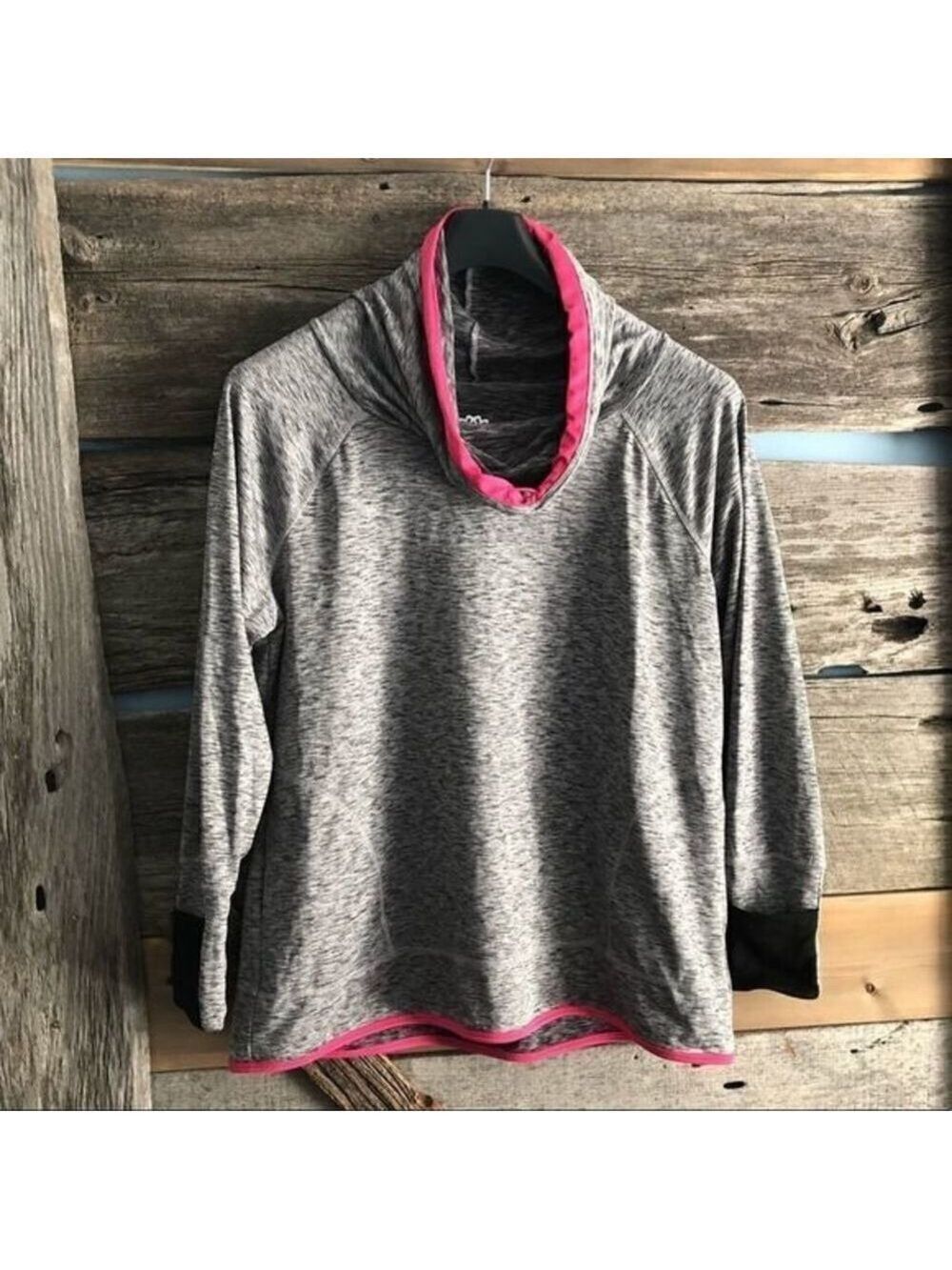 MAURICES activewear sweatshirt plus size 1X